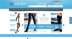 Desktop Screenshot of leg-care.co.uk